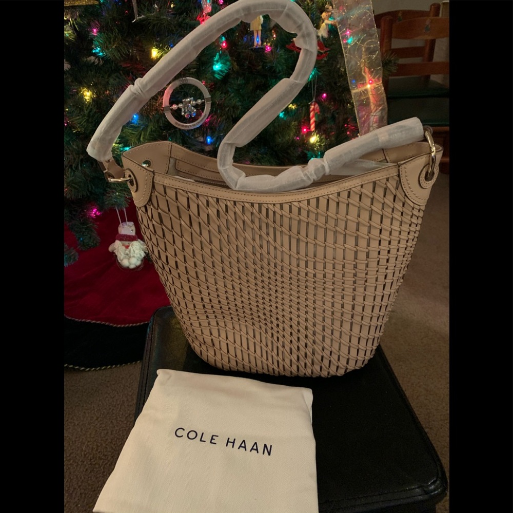 Sold***NWT Cole Haan Bag Genevieve Bucket Hobo